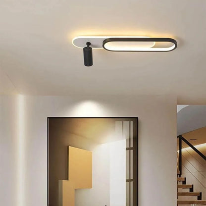 Ruby LED csillár 40W fekete fehér LED csillár Alapértelmezett cím Alessandro Design