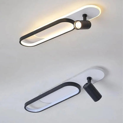 Ruby LED csillár 40W fekete fehér LED csillár Alapértelmezett cím Alessandro Design