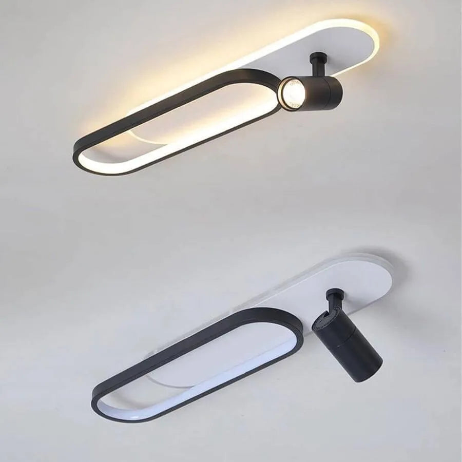 Ruby LED csillár 40W fekete fehér LED csillár Alapértelmezett cím Alessandro Design