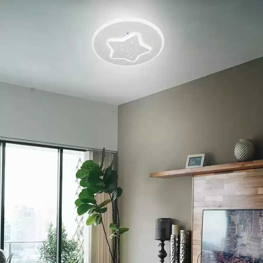 LED csillár HEATH STEA, 35 W, átmérő 20 cm, semleges fény, fehér, alkalmazott LED csillárok alapértelmezett cím Alessandro Design