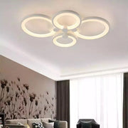 LED-es csillár távirányítóval ALANI 52W, 4 kör, hideg/meleg/semleges fény, szabályozható, fehér LED-es csillár távirányítóval Alapértelmezett cím Alessandro Design