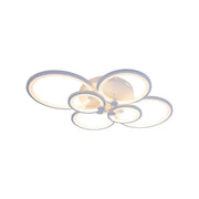 LED-es csillár távirányítóval ALANI 168W, 6 kör, hideg/meleg/semleges fény, szabályozható, fehér LED-es csillár távirányítóval Alapértelmezett cím Alessandro Design