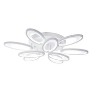 LED csillár távirányítóval NAPRAFORGÓ 98W, 9 elem, hideg/meleg/semleges fény, szabályozható, fehér LED csillárok távirányítóval Alapértelmezett cím Alessandro Design