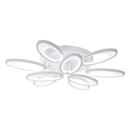 LED csillár távirányítóval NAPRAFORGÓ 98W, 9 elem, hideg/meleg/semleges fény, szabályozható, fehér LED csillárok távirányítóval Alapértelmezett cím Alessandro Design