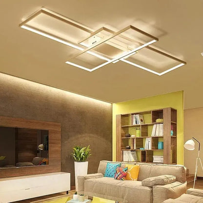 LED csillár távirányítóval LANDYN 78W, hideg/meleg/semleges fény, szabályozható, fehér LED csillárok távirányítóval Alapértelmezett cím Alessandro Design