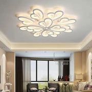 LED-es csillár távirányítóval BLOSSOM 146W, 12 szirom, hideg/meleg/semleges fény 3000k/4000k/6000k, szabályozható, fehér LED-csillár távirányítóval Alapértelmezett cím Alessandro Design
