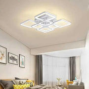 LED-csillár távirányítóval ZOE 138W, 8 négyzet, hideg/meleg/semleges fény, szabályozható, fehér LED-es csillár távirányítóval Alapértelmezett cím Alessandro Design