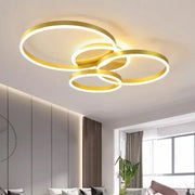 LED csillár távirányítóval LYRA 100W, 3 kör, hideg/meleg/semleges fény, szabályozható, csiszolt arany LED csillárok távirányítóval Alapértelmezett cím Alessandro Design