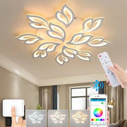 LED csillár távirányítóval LILY 147W, 12 elem, hideg/meleg/semleges fény, szabályozható, fehér LED-es csillár távirányítóval Alapértelmezett cím Alessandro Design