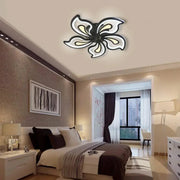 LED csillár távirányítóval GLORIOSA 150W, 5 szirom, hideg/meleg/semleges fény, szabályozható, fekete LED-es csillárok távirányítóval Alapértelmezett cím Alessandro Design