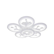 LED csillár távirányítóval és kristály DAISY 78W, 6 elem, hideg/meleg/semleges fény, szabályozható, fehér LED-es csillár távirányítóval Alapértelmezett cím Alessandro Design