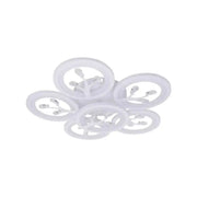 LED csillár távirányítóval és kristály DAISY 78W, 6 elem, hideg/meleg/semleges fény, szabályozható, fehér LED-es csillár távirányítóval Alapértelmezett cím Alessandro Design