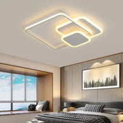 LED-csillár távirányítóval ANEMONA 75W, 3 négyzet, hideg/meleg/semleges fény, szabályozható, fehér LED-es csillár távirányítóval Alapértelmezett cím Alessandro Design