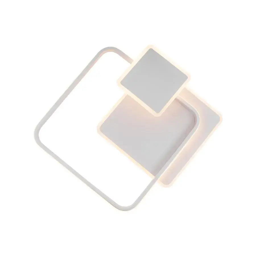 LED-csillár távirányítóval ANEMONA 75W, 3 négyzet, hideg/meleg/semleges fény, szabályozható, fehér LED-es csillár távirányítóval Alapértelmezett cím Alessandro Design