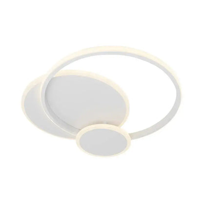 LED-es csillár távirányítóval SILVIAN, 58W, 3 kör, hideg/meleg/semleges fény, szabályozható, fehér LED-es csillár távirányítóval Alapértelmezett cím Alessandro Design