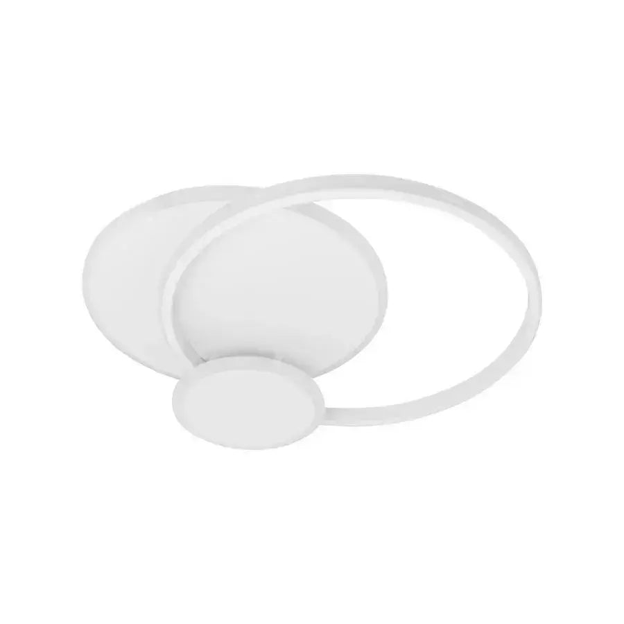 LED-es csillár távirányítóval SILVIAN, 58W, 3 kör, hideg/meleg/semleges fény, szabályozható, fehér LED-es csillár távirányítóval Alapértelmezett cím Alessandro Design