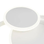 LED-es csillár távirányítóval SILVIAN, 58W, 3 kör, hideg/meleg/semleges fény, szabályozható, fehér LED-es csillár távirányítóval Alapértelmezett cím Alessandro Design