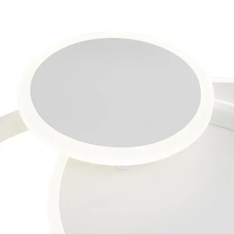 LED-es csillár távirányítóval SILVIAN, 58W, 3 kör, hideg/meleg/semleges fény, szabályozható, fehér LED-es csillár távirányítóval Alapértelmezett cím Alessandro Design