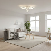 LED-es csillár távirányítóval LILY 40W, 3 elem, hideg/meleg/semleges fény, szabályozható, fehér LED-es csillár távirányítóval Alapértelmezett cím Alessandro Design