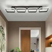LED csillár VERTEX 45W, 4 négyzet, lineáris, hideg/meleg/semleges fény, fekete LED csillárok alapértelmezett cím Alessandro Design