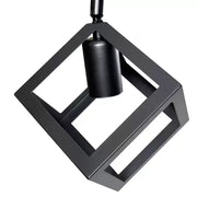 Csillár FORMA CUB -STRUKTUR Trio, 3xE27, fekete, fém Ipari csillárok Alapértelmezett cím Alessandro Design