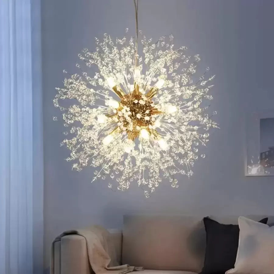 Schönbrunn kristálycsillár, 6x G9, átmérő 40 cm, fényes arany, állítható magasságú modern csillárok alapértelmezett cím Alessandro Design