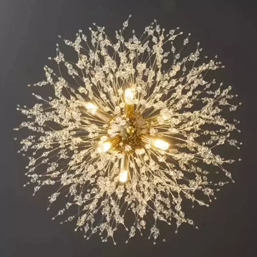 Schönbrunn kristálycsillár, 9x G9, átmérő 50 cm, fényes arany, állítható magasságú modern csillárok alapértelmezett cím Alessandro Design