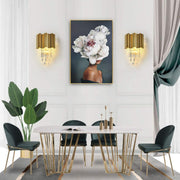 Aplica Candelabru Cristal BLOIS Piccolo, 2xE14, Auriu Aplice de Interior Default Title Alessandro Design