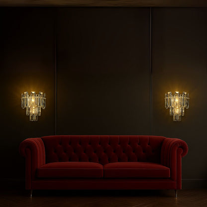 Aplica Cristal BELMONTE, 3x E14, Transparent Aplice de Interior Default Title Alessandro Design