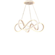 Függesztett LED-es csillár távirányítóval INFINITY HALO 69W, hideg/meleg/semleges fény, szabályozható, fehér, állítható magasságú LED-csillárok távirányítóval Alapértelmezett cím Alessandro Design