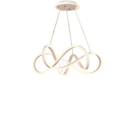 Függesztett LED-es csillár távirányítóval INFINITY HALO 69W, hideg/meleg/semleges fény, szabályozható, fehér, állítható magasságú LED-csillárok távirányítóval Alapértelmezett cím Alessandro Design