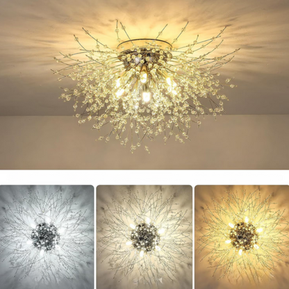 RONDO Vivace kristálycsillár, 6x G9, átmérő 50 cm, fényes arany kristálycsillárok alapértelmezett cím Alessandro Design