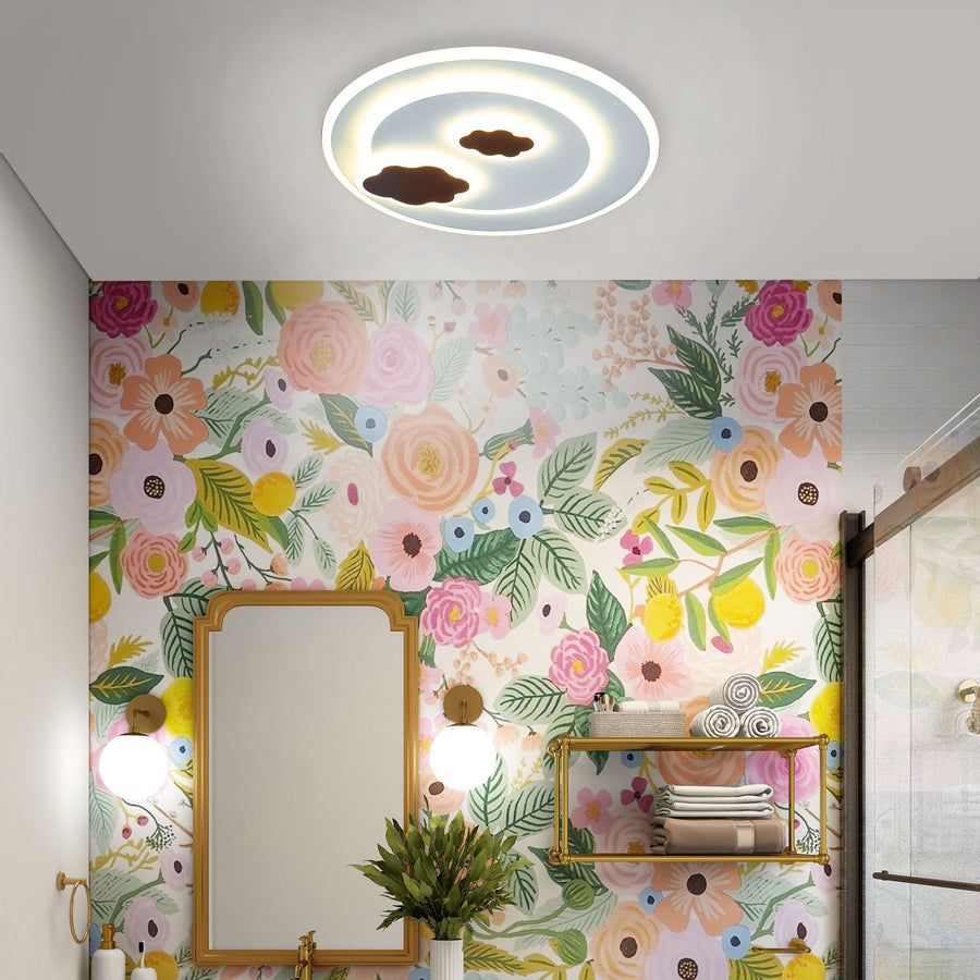 LED csillár NOOR 22W, hideg/meleg/semleges fény, fehér LED csillárok alapértelmezett cím Alessandro Design