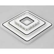 LED kristálycsillár ARABELA 40W, hideg/meleg/semleges fény, fehér LED csillárok alapértelmezett cím Alessandro Design