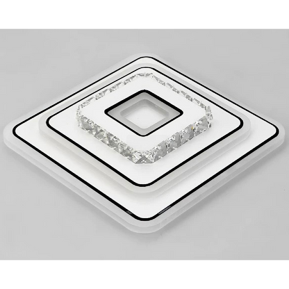 LED kristálycsillár ARABELA 40W, hideg/meleg/semleges fény, fehér LED csillárok alapértelmezett cím Alessandro Design