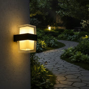 Aplica LED Exterior AMIRA, 8W, 2 Surse de lumina, Lumina Calda, Negru Aplice de Exterior Default Title Alessandro Design