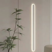 SUHA kültéri LED fali lámpa, hossz 60 cm, 8 W, IP65, fém, lineáris, fehér kültéri fali lámpák alapértelmezett cím Alessandro Design