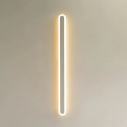 SUHA kültéri LED fali lámpa, hossz 60 cm, 8 W, IP65, fém, lineáris, fehér kültéri fali lámpák alapértelmezett cím Alessandro Design