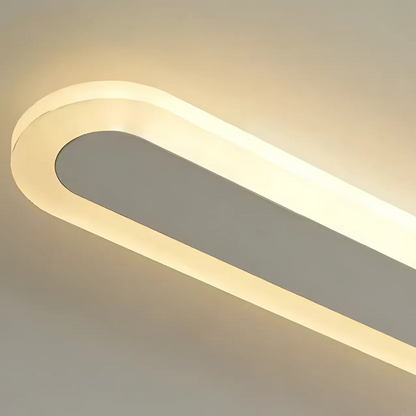 SUHA kültéri LED fali lámpa, hossz 60 cm, 8 W, IP65, fém, lineáris, fehér kültéri fali lámpák alapértelmezett cím Alessandro Design