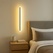 SUHA kültéri LED fali lámpa, hossz 60 cm, 8 W, IP65, fém, lineáris, fehér kültéri fali lámpák alapértelmezett cím Alessandro Design
