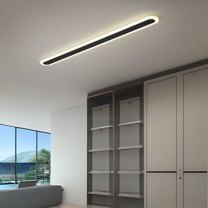SUHA kültéri LED fali lámpa, hossz 90 cm, 13 W, IP65, fém, lineáris, fekete kültéri fali lámpák alapértelmezett cím Alessandro Design