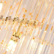 Candelabru Cristal CC900/700X2200, 34xE14, Diametru 70cm, Inaltime 220cm, Auriu Lucios si Negru, Inaltime Reglabila, Design Elegant Candelabre Cristal Default Title Alessandro Design