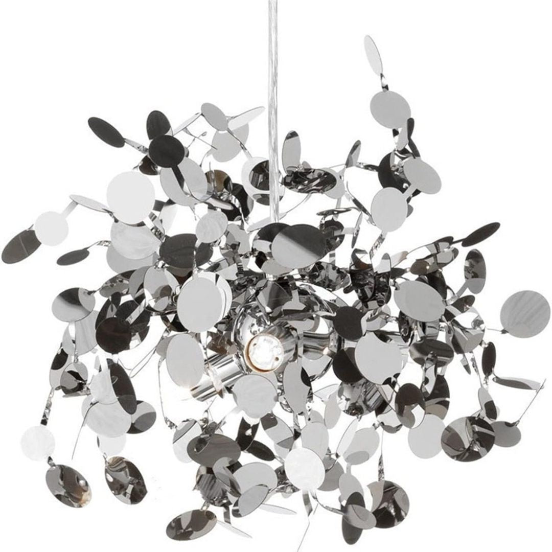 Modern kandeláber, CAPRICIO Allegro, 2xE14, átmérő 40 cm, fényes króm, állítható magasságú modern kandeláberek, alapértelmezett cím Alessandro Design