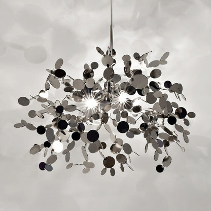 Modern kandeláber, CAPRICIO Allegro, 2xE14, átmérő 40 cm, fényes króm, állítható magasságú modern kandeláberek, alapértelmezett cím Alessandro Design