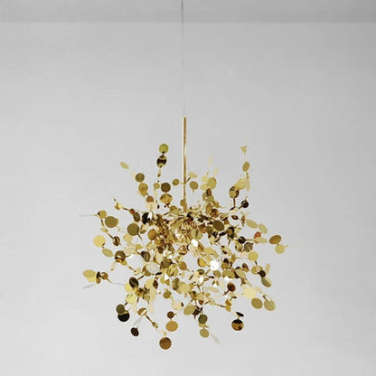 Modern kandeláber, CAPRICIO Allegro, 2xE14, átmérő 40 cm, arany, állítható magasságú Modern kandeláber Alapértelmezett cím Alessandro Design