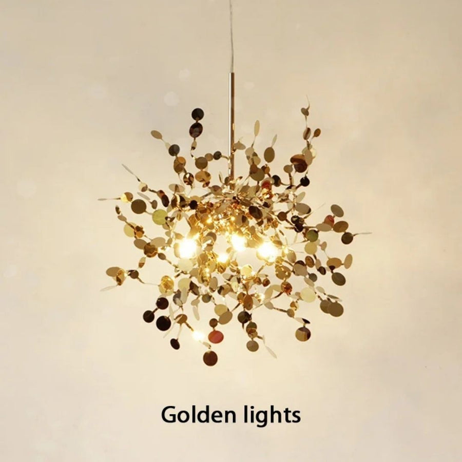 Modern kandeláber, CAPRICIO Allegro, 2xE14, átmérő 40 cm, arany, állítható magasságú Modern kandeláber Alapértelmezett cím Alessandro Design