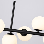 LOFT Pavilion modern csillár, 11x G9, fekete, fém, állítható magasságú modern csillárok alapértelmezett cím Alessandro Design