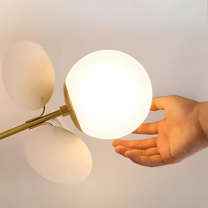Függesztett csillár SVEN, 15x G9, szürke LED csillár Alapértelmezett cím Alessandro Design
