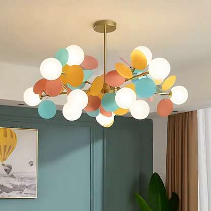 Függesztett csillár SVEN, 15x G9, többszínű modern csillárok alapértelmezett cím Alessandro Design