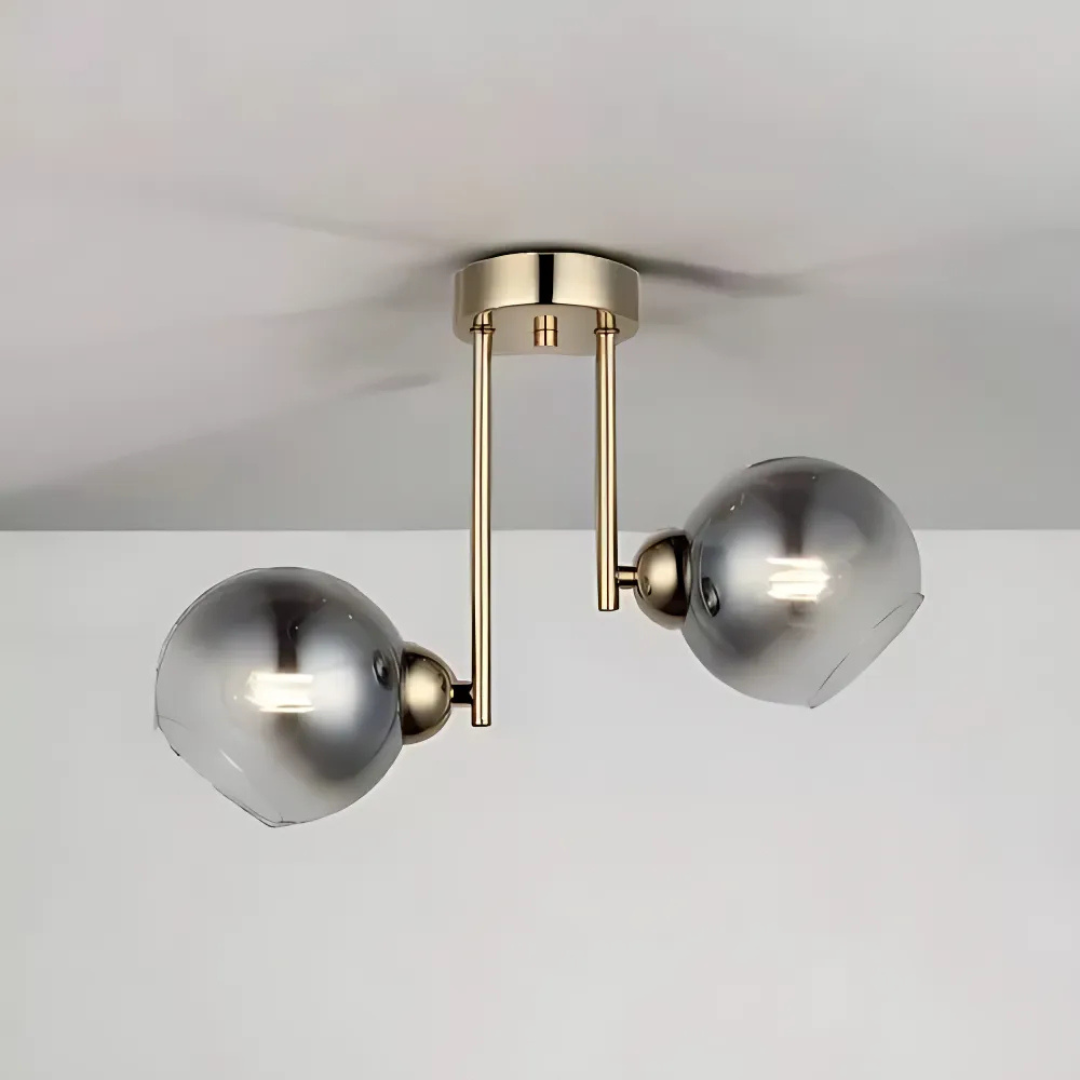 MODUS modern izzócsillár, 2x E27, arany, fém Modern csillárok alapértelmezett cím Alessandro Design